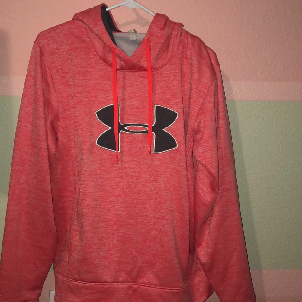 Pink UA hoodie